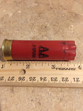 Load image into Gallery viewer, Red Shotgun Shells AA Winchester Hulls Empty 12 Gauge Size Dimensions