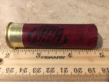 Load image into Gallery viewer, Red Shotgun Shells 12GA  Empty Paper Hulls Size Dimensions