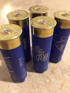 Blue Empty RIO Shotgun Shells 12 Gauge Shotshells Spent Hulls Cartridges Fired Casings Shot Gun Shells Qty 50 Pcs - FREE SHIPPING