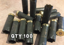 Load image into Gallery viewer, Army Green Empty Used Shotgun Shells 12 Gauge