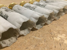 Load image into Gallery viewer, Diy Shotgun Shell Boutonnieres White and Gold