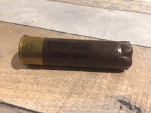 Load image into Gallery viewer, Brown Empty 12 Gauge Shotgun Shells Used 12GA Casings Fired Hulls Spent Cartridges Fiocchi 10 Pcs