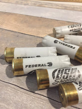Load image into Gallery viewer, White Shotgun Shells USA 12 Gauge 12GA Hulls Used Shotshells Empty Spent Rounds 50 Pcs - FREE SHIPPING