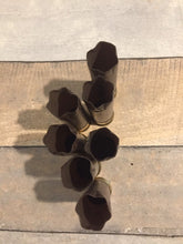 Load image into Gallery viewer, Brown Empty 12 Gauge Shotgun Shells Used 12GA Casings Fired Hulls Spent Cartridges Fiocchi 10 Pcs