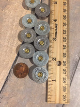 Load image into Gallery viewer, Shotgun Shell 20 Gauge Silver Headstamps Winchester Remington End Caps 20GA Brass Bottoms DIY Bullet Necklace Earring Steampunk 10 Pcs - FREE SHIPPING
