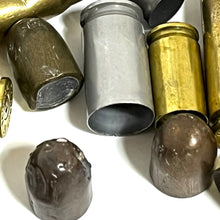 Load image into Gallery viewer, Recovered Once Fired Bullets And Mixed Spent Bullet Casings Qty 50 Pcs