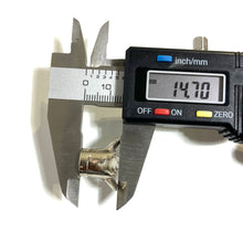 Load image into Gallery viewer, 45 ACP Bullet Blossoms Silver Brass 3 Pcs - Free Shipping