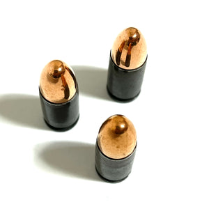 Used Real 9MM Steel Luger Pistol Rounds