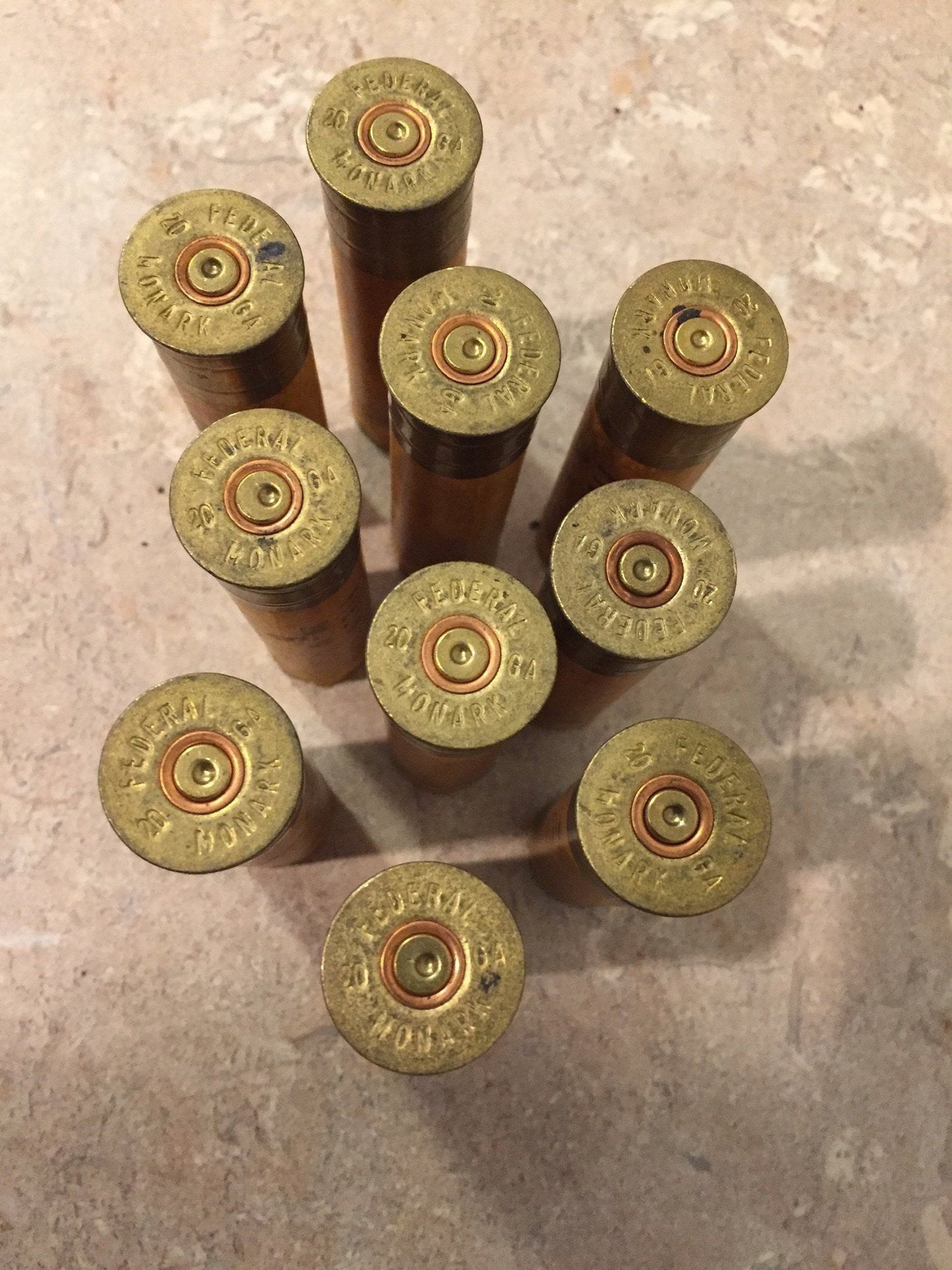 Federal Monark Gold 20 Gauge Hulls