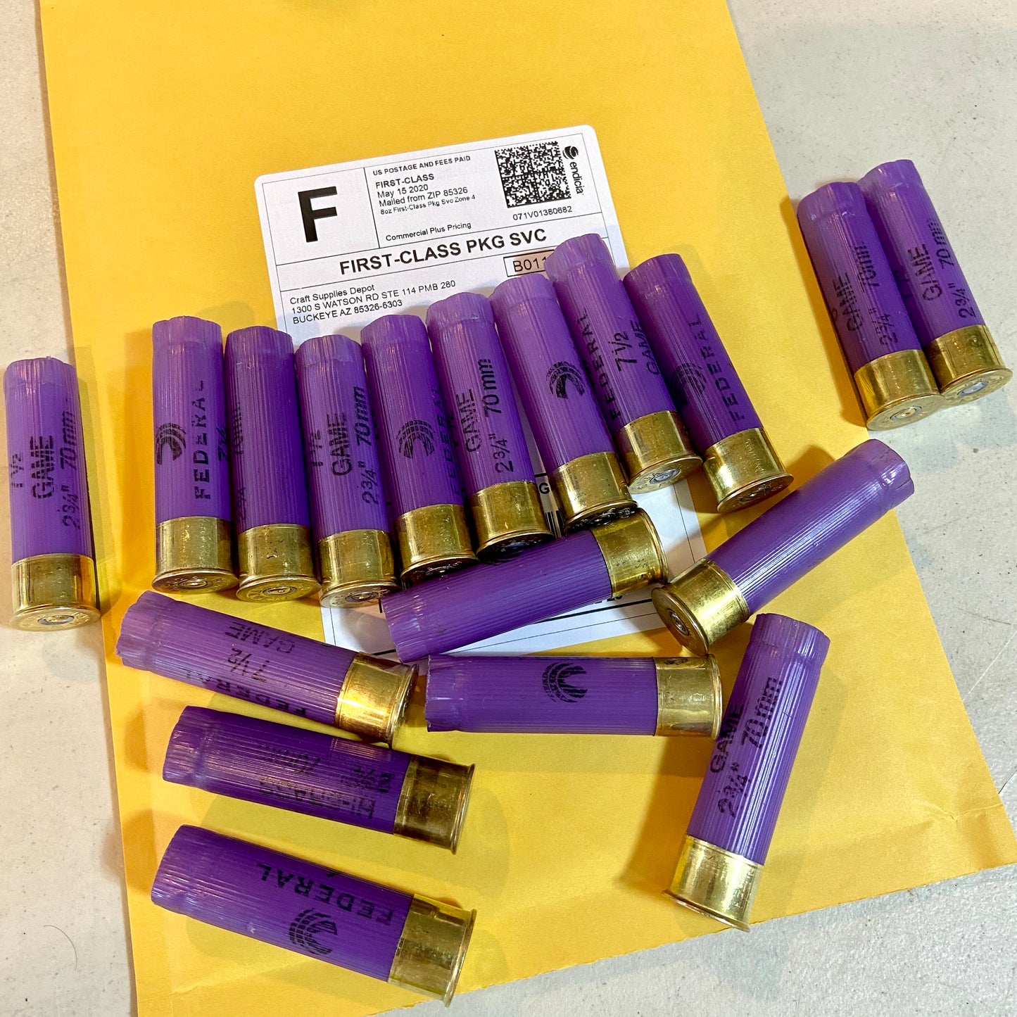 Bulk Loose Packed and Shipped