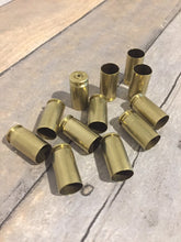 Load image into Gallery viewer, 40 Caliber Smith and Wesson Drilled Brass Shells Polished Bullet Casings
