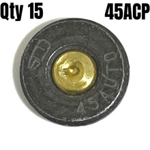 Load image into Gallery viewer, Steel 45 ACP Bullet Slices Qty 15 | FREE SHIPPING