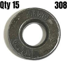 Load image into Gallery viewer, Deprimed 308 WIN Bullet Slices Steel Qty 15 | FREE SHIPPING