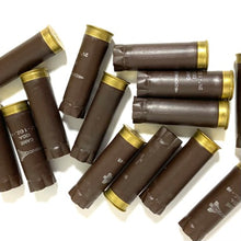 Load image into Gallery viewer, 12 Gauge Concorde Game Made In Hungary Brown Shotgun Shells Used 12GA Hulls 5 Pcs