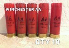 Load image into Gallery viewer, Used Shotgun Shells Winchester AA Empty 12 Gauge Hulls