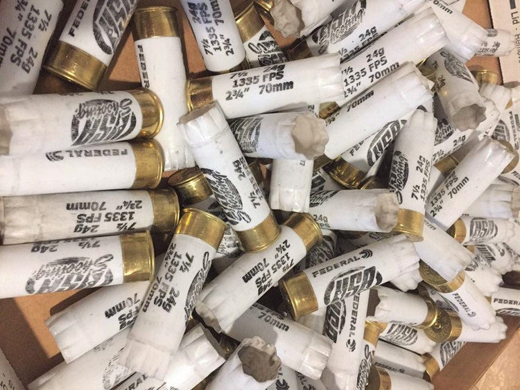 Clear White Shotgun Shells