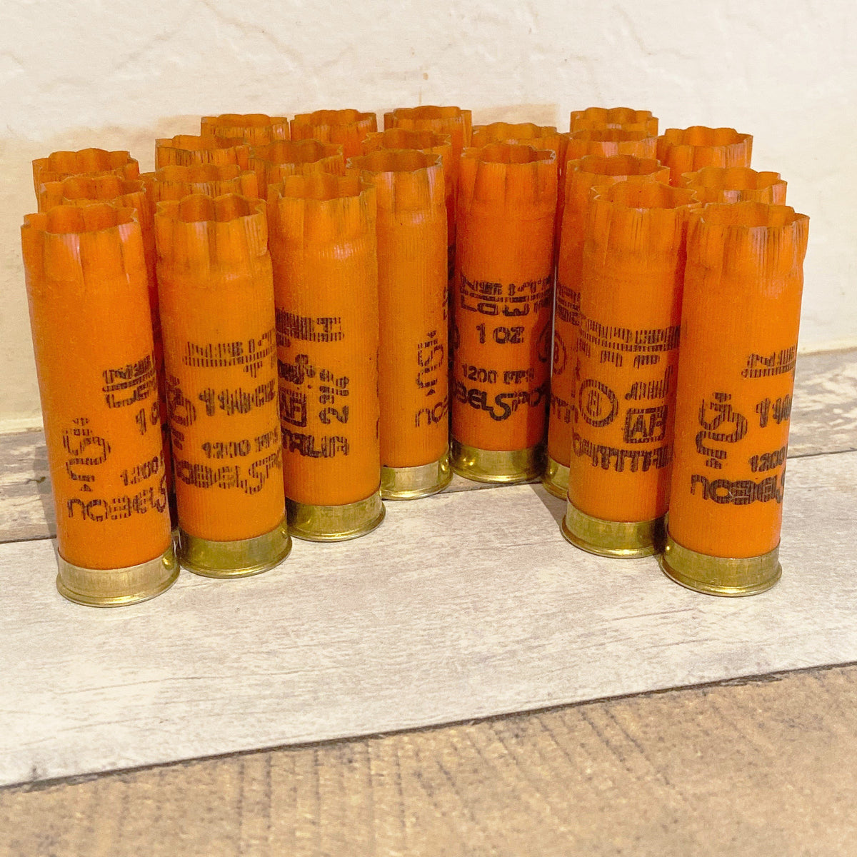 Orange Shot Shell Orange Shotgun Shells – Craft Supplies Depot LLC