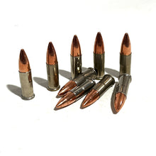 Load image into Gallery viewer, .22 Nickel Dummy Rounds With New Bullet
