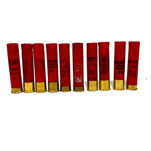 Red 28 Gauge Empty Shotgun Shells 100 Pcs - FREE SHIPPING
