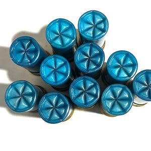 Light Blue Dummy Rounds High Brass Fake Shotgun Shells 12 Gauge 12GA - Qty 10 - FREE SHIPPING