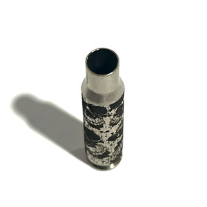 Skulls 308 WIN Engraved Nickel 5 Pcs