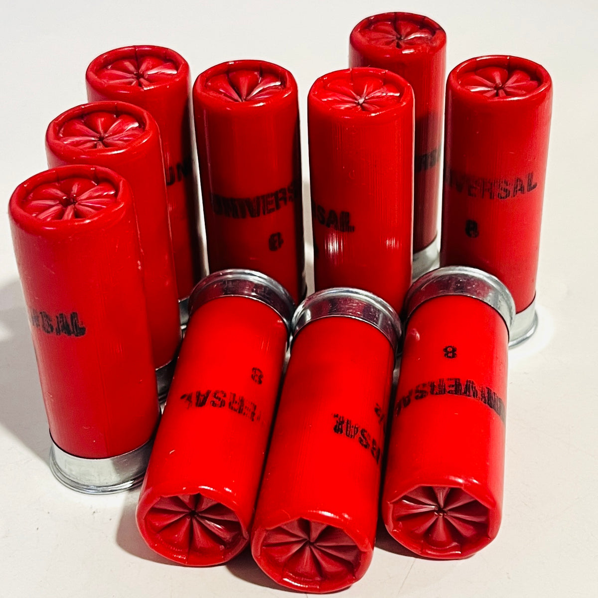 Winchester Universal Red Dummy Rounds — 12 Gauge Fake Shotgun Shells, Inert (Qty 10)