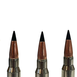 .308 Fake Bullets Real Once Fired Nickel Casings With New Black Tip Bullet
