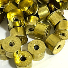 Load image into Gallery viewer, Clever Grand Italia High Brass Deprimed Headstamps 12 Gauge Brass Bottoms 20 Pcs
