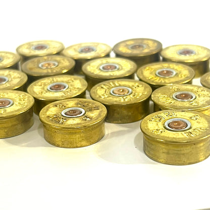 Winchester AA Gold Headstamps 12 Gauge Brass Bottoms 100 Pcs - FREE SHIPPING