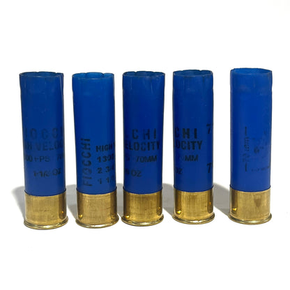 16 Gauge Empty Shotgun Shells Blue