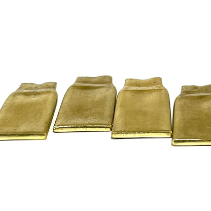 Flattened Brass Blanks For Metal Stamping Real Fired Bullet Casings Qty 5 | FREE SHIPPING