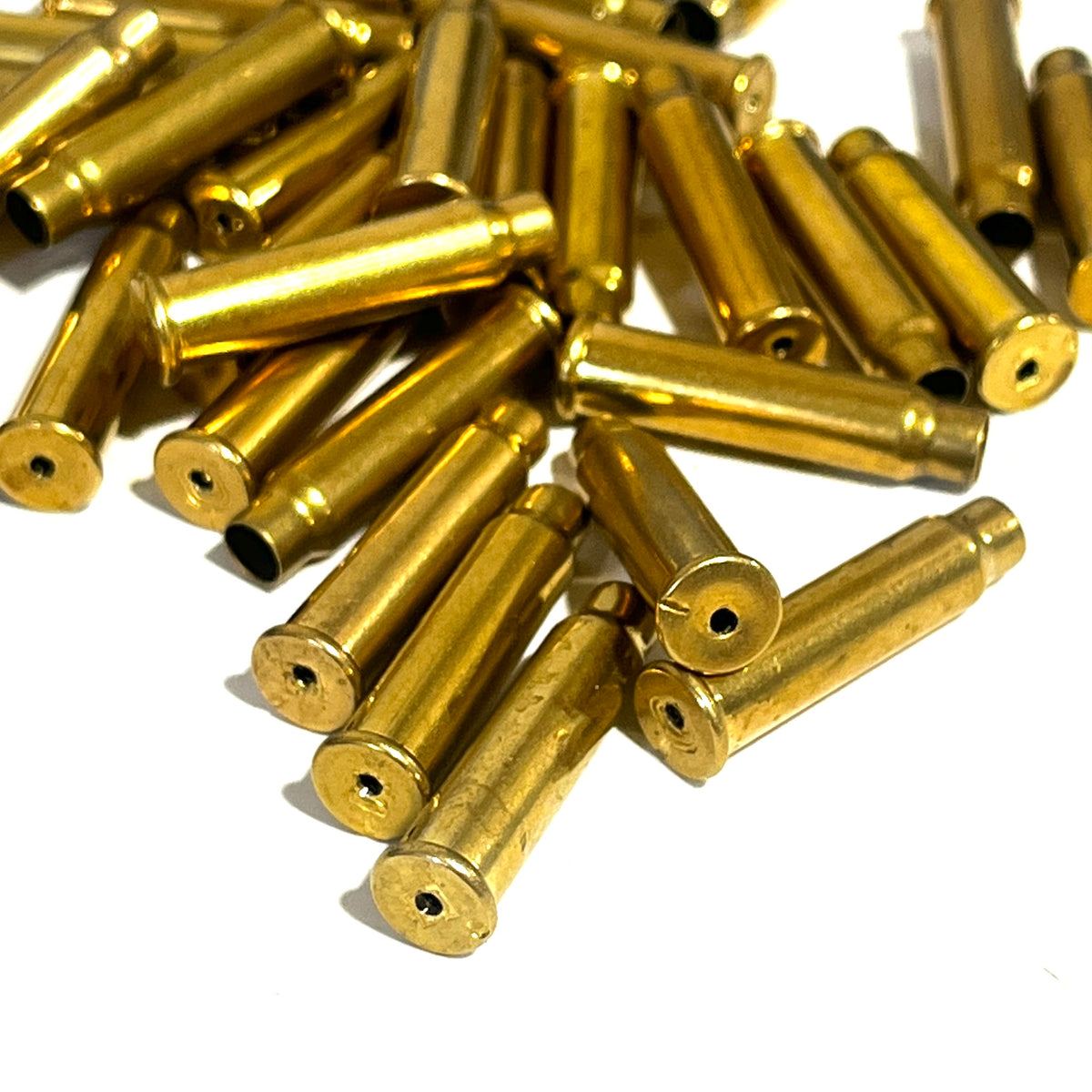 17 HMR Drilled Brass Shells - Genuine, Once-Fired | Qty 10 Pcs