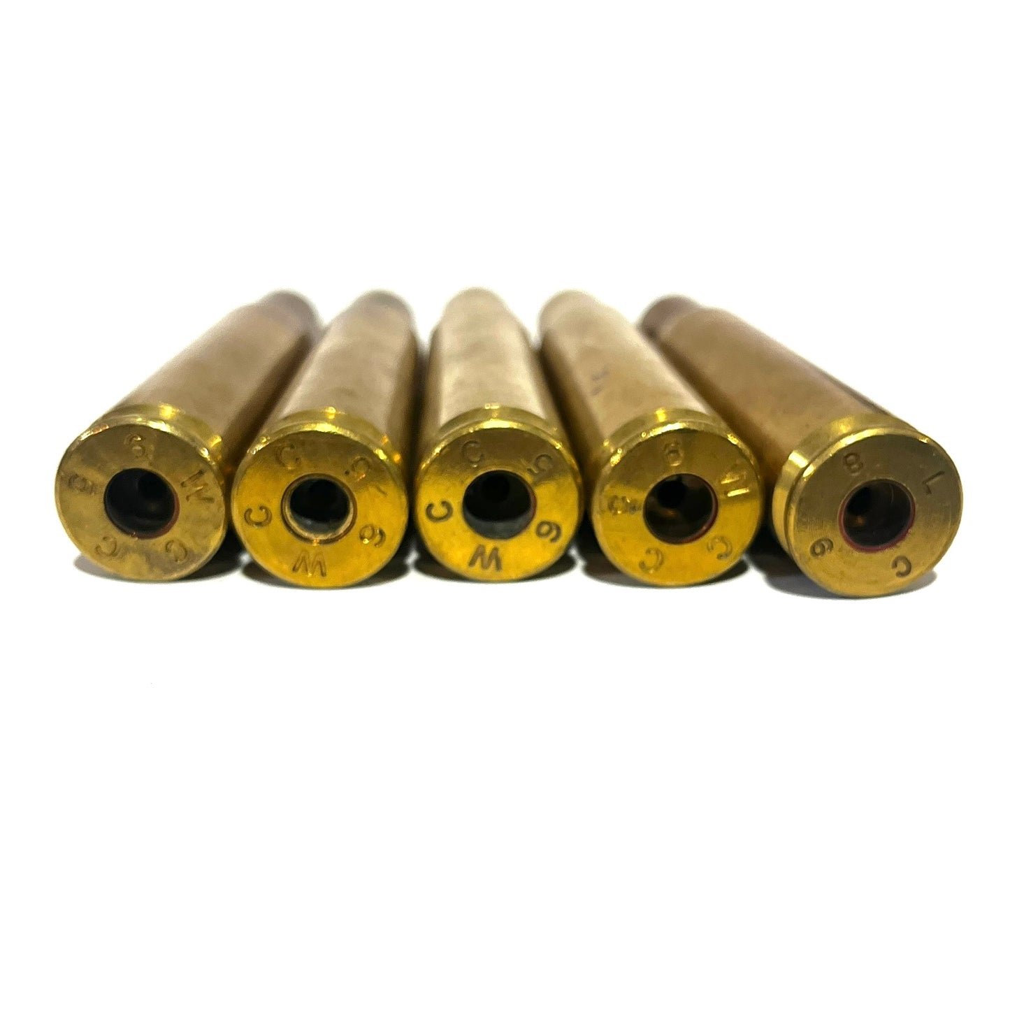 Deprimed 50 Caliber BMG Dirty Brass Shells Used Casings