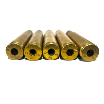 Deprimed 50 Caliber BMG Dirty Brass Shells Used Casings