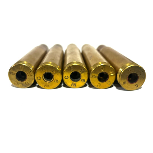 Deprimed 50 Cal BMG Barrett 50 Caliber Bullet Casings Hand Polished Used Qty 5 | SHIPPING INCLUDED