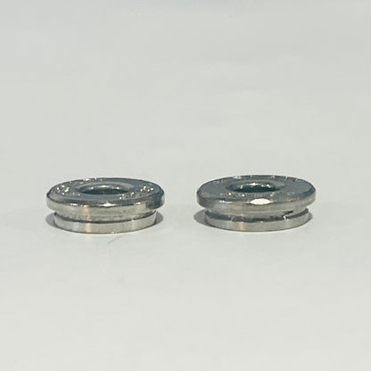 38 Special Nickel Bullet Slices — Thick Cut, Deprimed | Qty 15