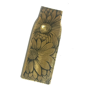 Engraved Flowers 308 Flattened Brass Bullet Casings | 10 Pcs | Shipping Included