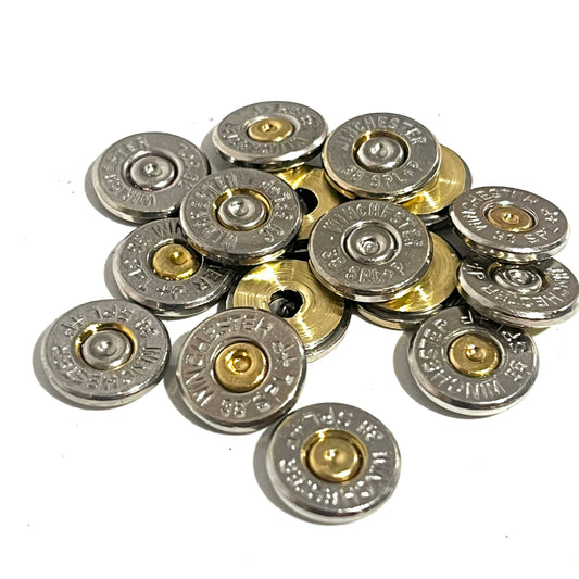 Winchester Brand 38 Special Nickel Bullet Slices | Qty 15