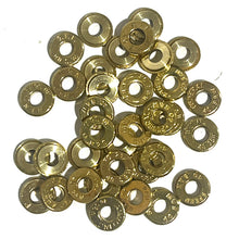 Load image into Gallery viewer, 40 Smith &amp; Wesson Thin Brass Polished Slices Deprimed Qty 15 | FREE SHIPPING
