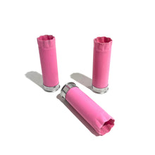 Load image into Gallery viewer, Pink Blank Empty Shotgun Shells 12 Gauge Hulls DIY Boutonniere Wedding Crafts | 8 Pcs | FREE SHIPPING
