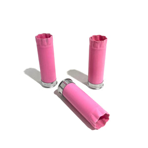 Pink Blank Empty Shotgun Shells 12 Gauge Hulls DIY Boutonniere Wedding Crafts | 8 Pcs | FREE SHIPPING