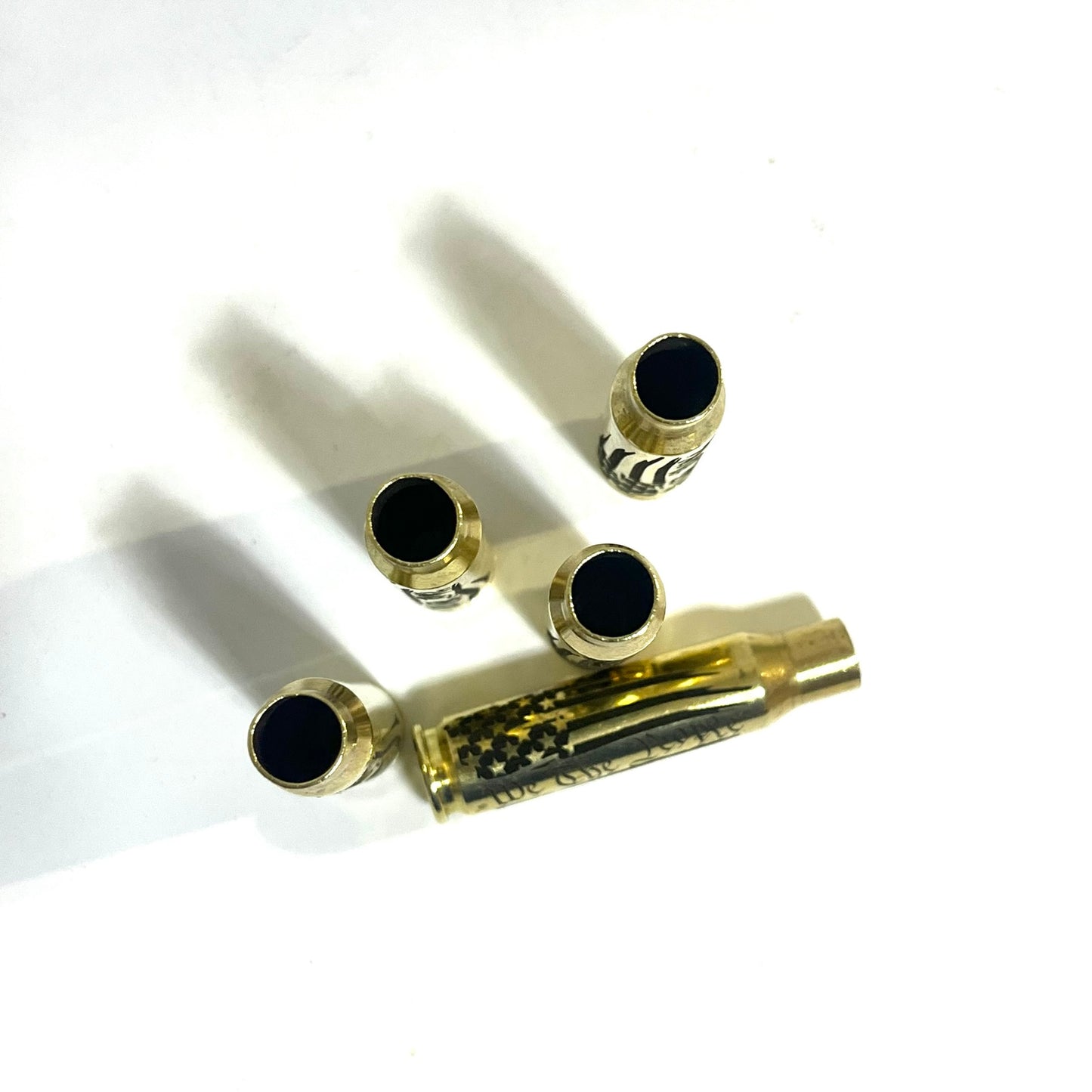 We The People Flag 308 WIN Engraved Brass 5 Pcs