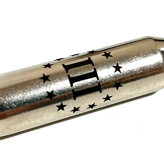 308 Nickel Engraved III Percenter