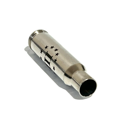 308 WIN Nickel Shells III Percenter Engraved Casing 5 Pcs