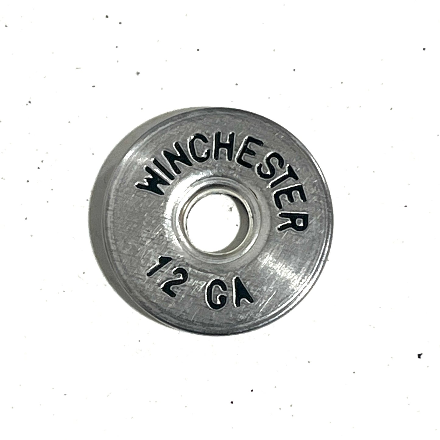 Deprimed Winchester 12 Gauge Shotgun Shell Slices 12GA Silver And Black Lettering | Qty 5 | FREE SHIPPING
