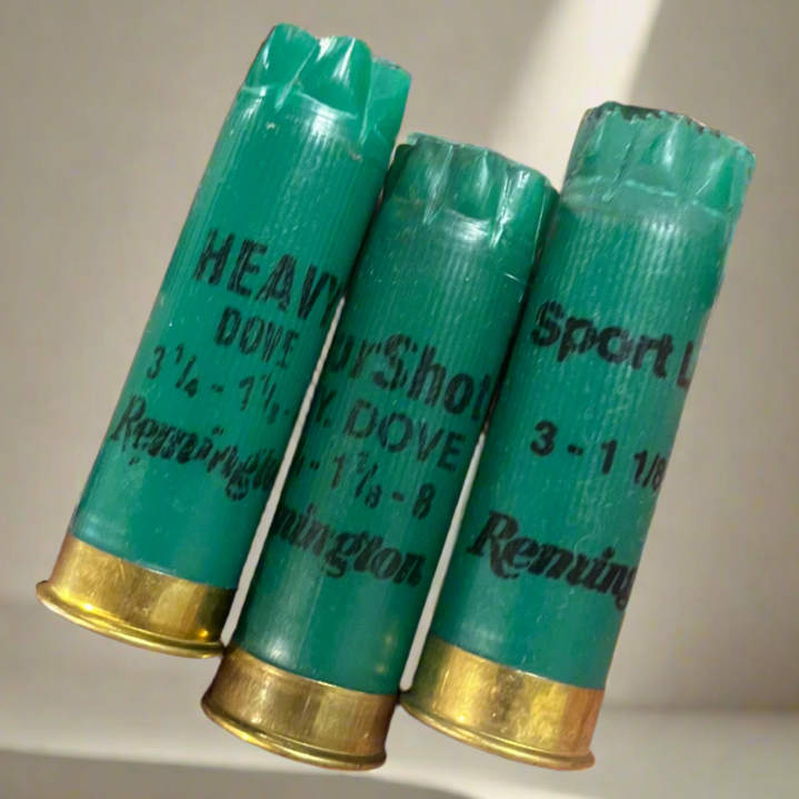 Remington Green Shotgun Shells 12 Gauge Gold Bottom Hulls  | Qty 100