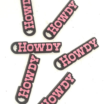 HOWDY Keychain Accessories Zipper Pulls Backpack Charm 100 Pcs