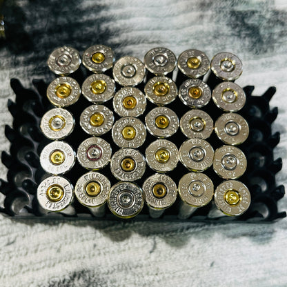 38 Special Nickel Bullet Slices — Thick Cut, Deprimed | Qty 15