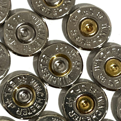 Winchester Brand 38 Special Nickel Bullet Slices | Qty 15 | FREE SHIPPING