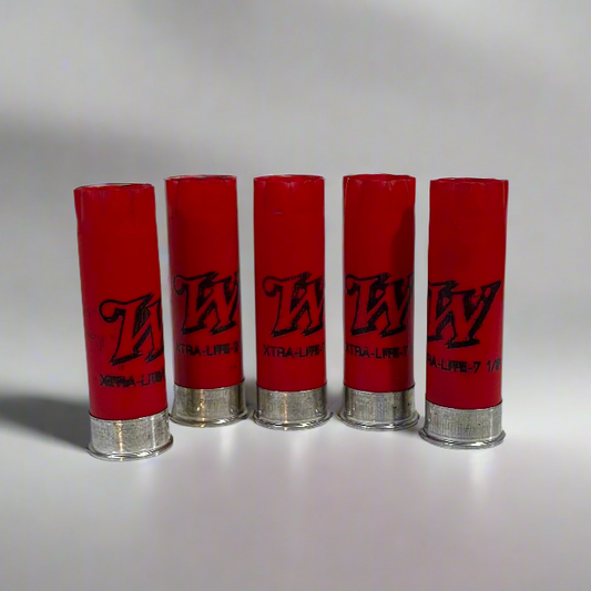 Winchester Empty Shotgun Shells Red 12 Gauge Hulls 10 Pcs